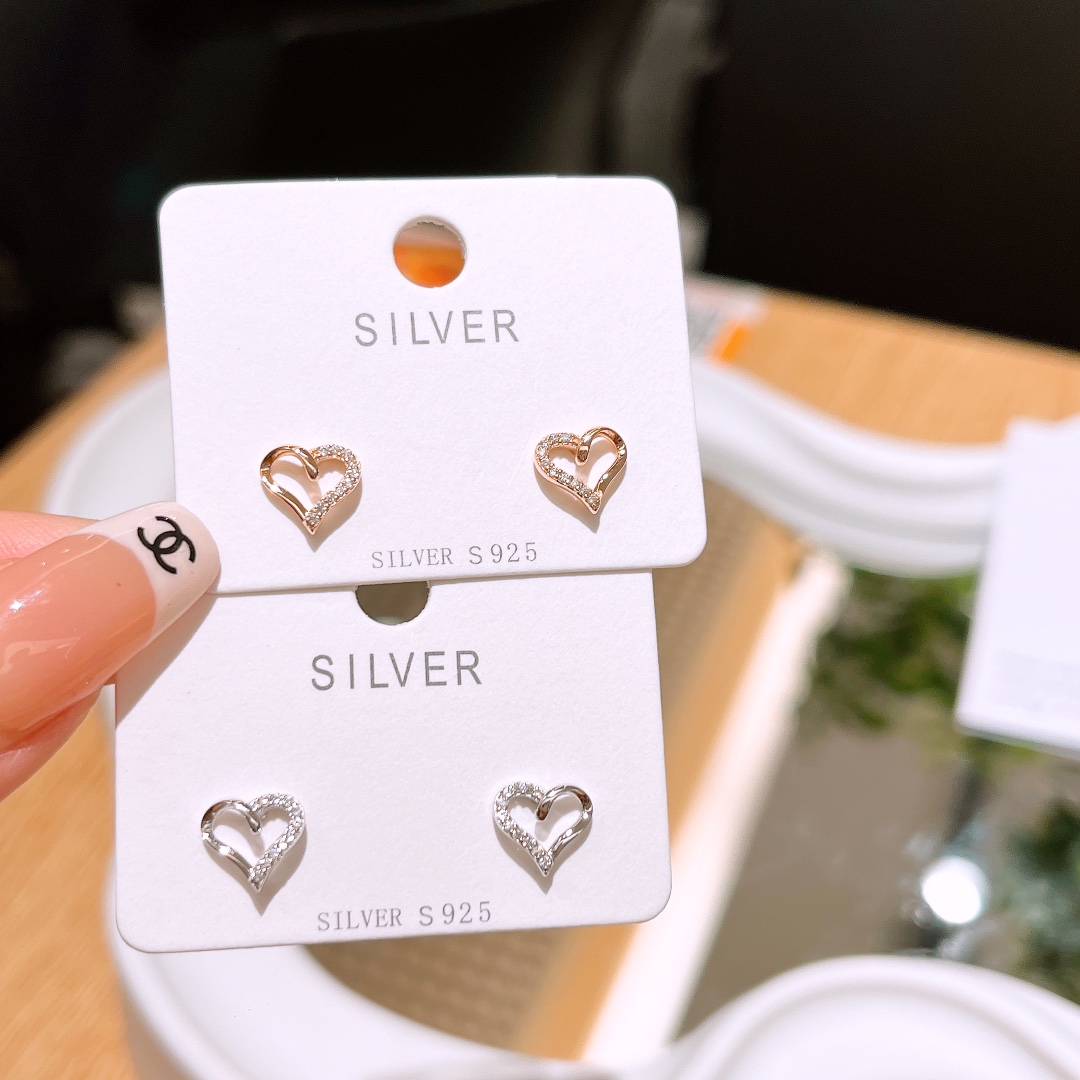 Nickelfreies Silber Ohrringe Einzigartig Für mich selbst Gold