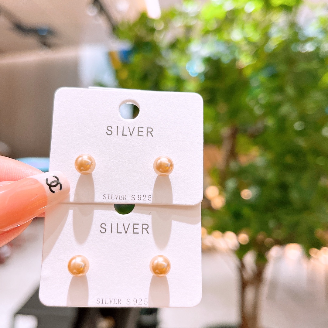 Massivsilber Ohrringe Verspielt Büro Gold