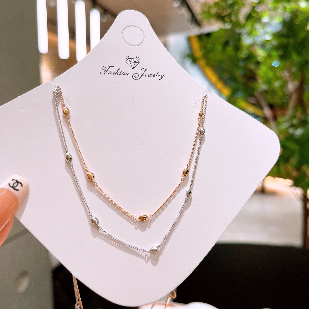 Solid Silver Necklace Premium Mother's Day Silver