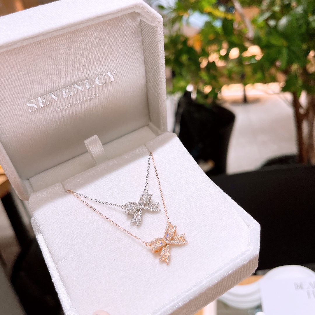 High Polish Silver Necklace Forest Wedding Silver