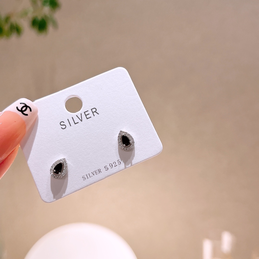 Massivsilber Ohrringe Frisch Geständnis Gold