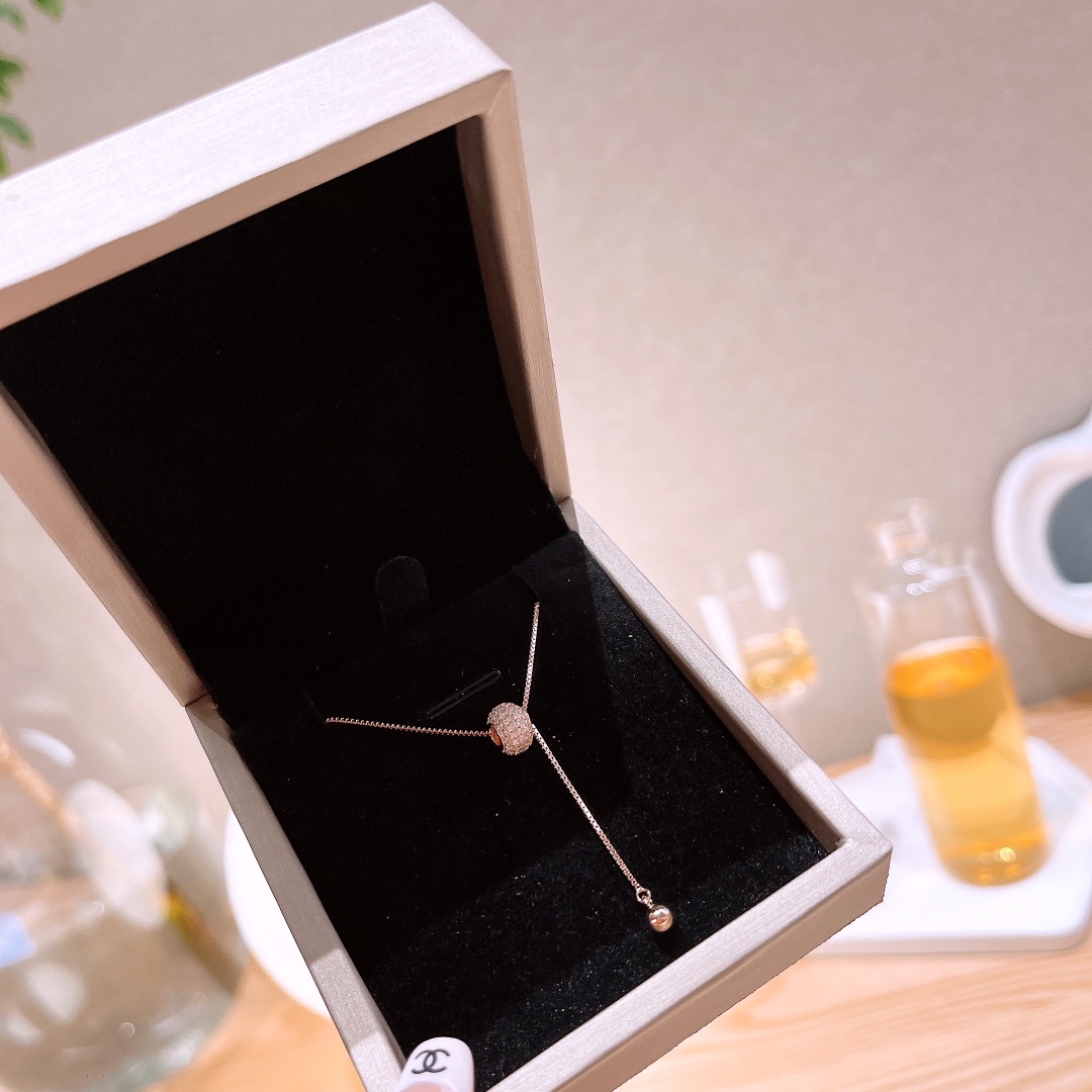 Nickel Free Silver Necklace Chic Engagement Silver