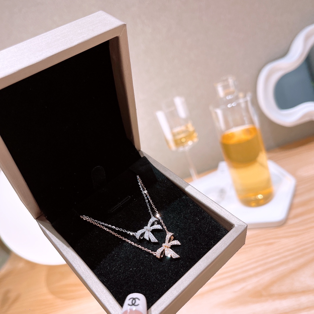 Low Allergy Silver Necklace Dainty Mother's Day Gold