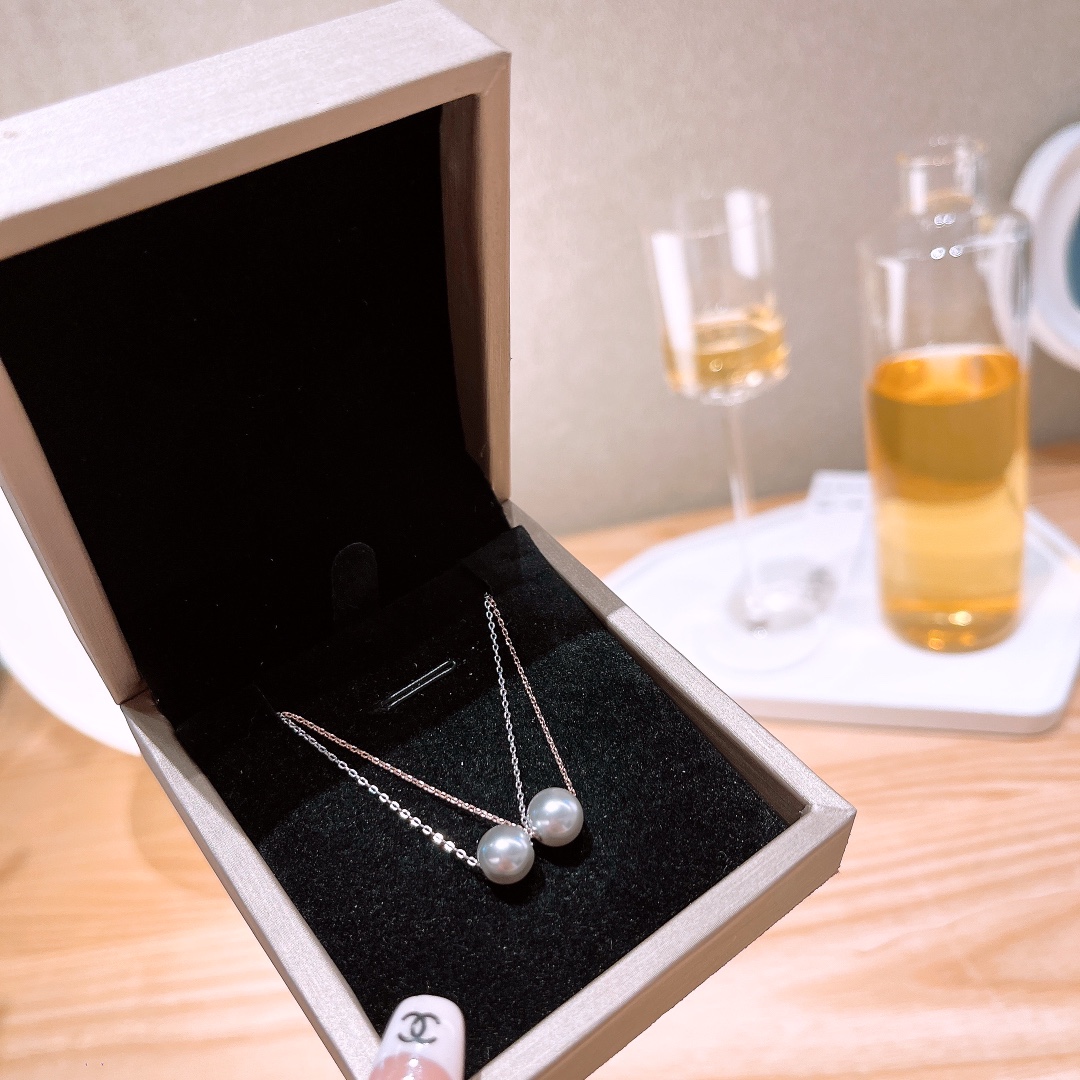 925 Silver Necklace Korean Style Wedding Registration Silver