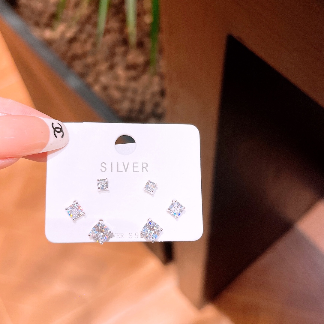 Low Allergy Silver Earrings Precision Engagement Gold