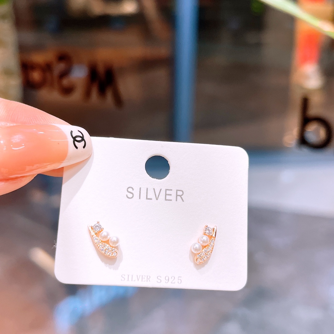 Fine Silver Earrings Girly Everyday Wear Silver