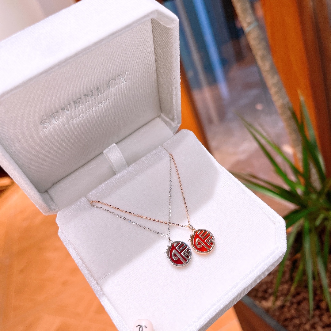 S925 Sterling Silver Necklace French Graduation Silver