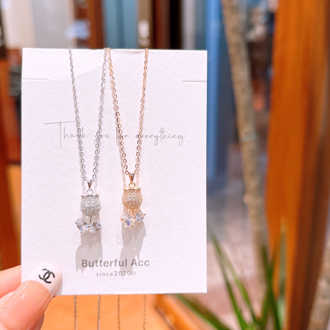 925 Silber Kette Einzigartig Geschenk für sie Gold