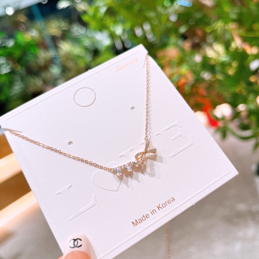 Hochglanzpoliertes Silber Kette Rein Reise Gold