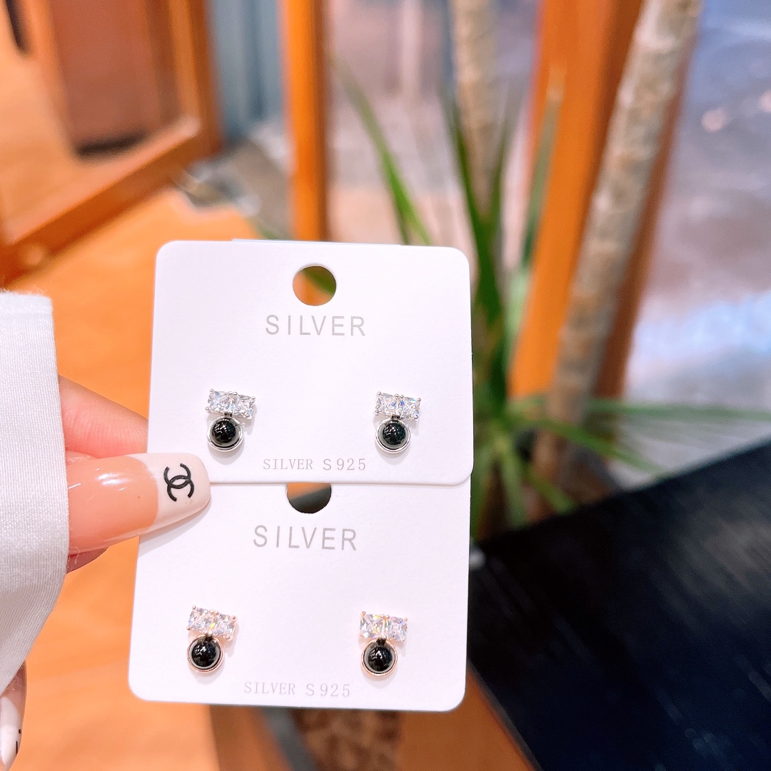 Solid Silver Earrings Ethereal Date Night Silver