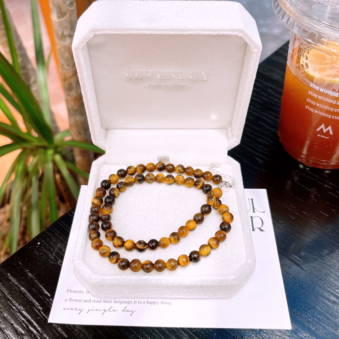 Solid Silver Necklace Playful New Year Gold