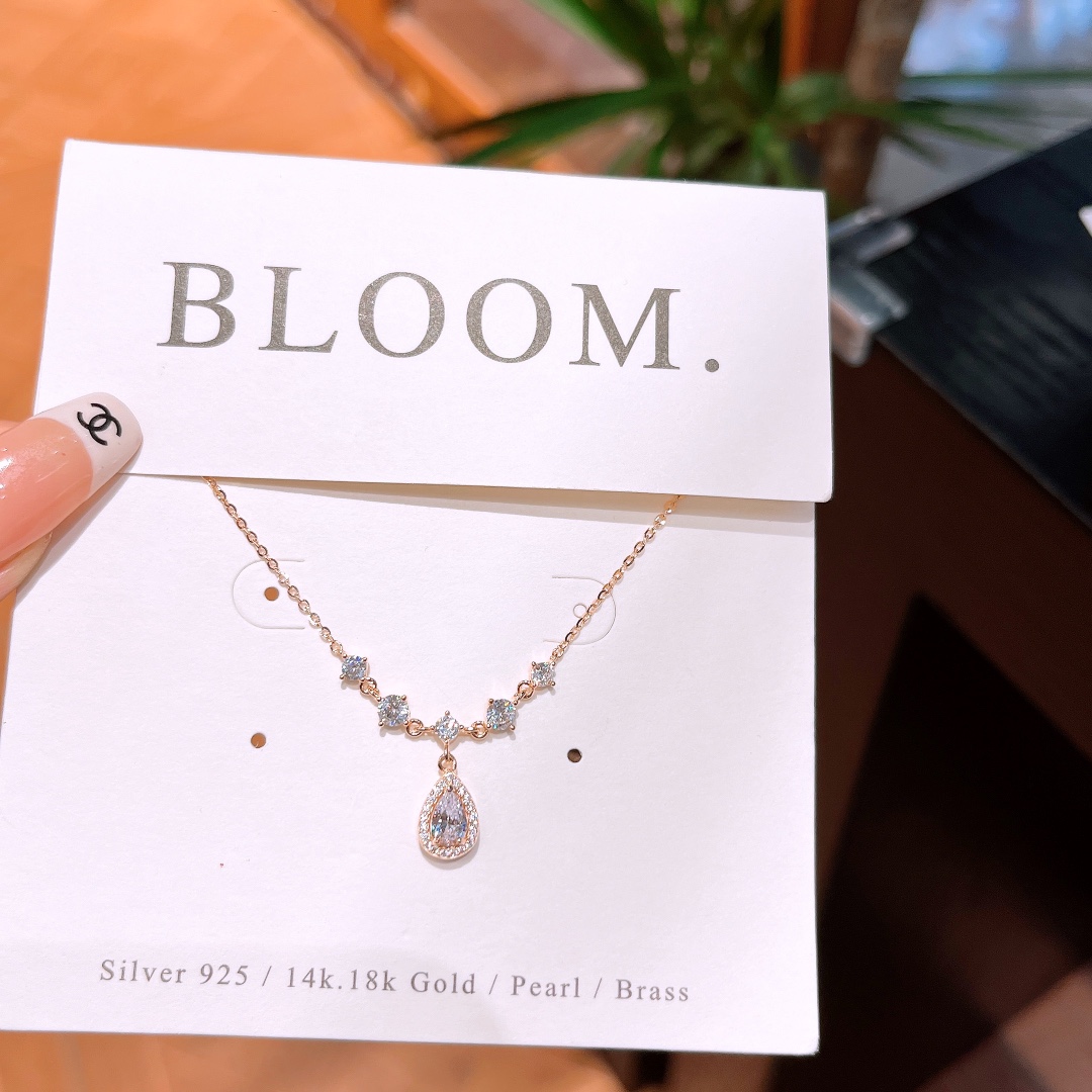 Allergiearmes Silber Kette Süß Verlobung Gold