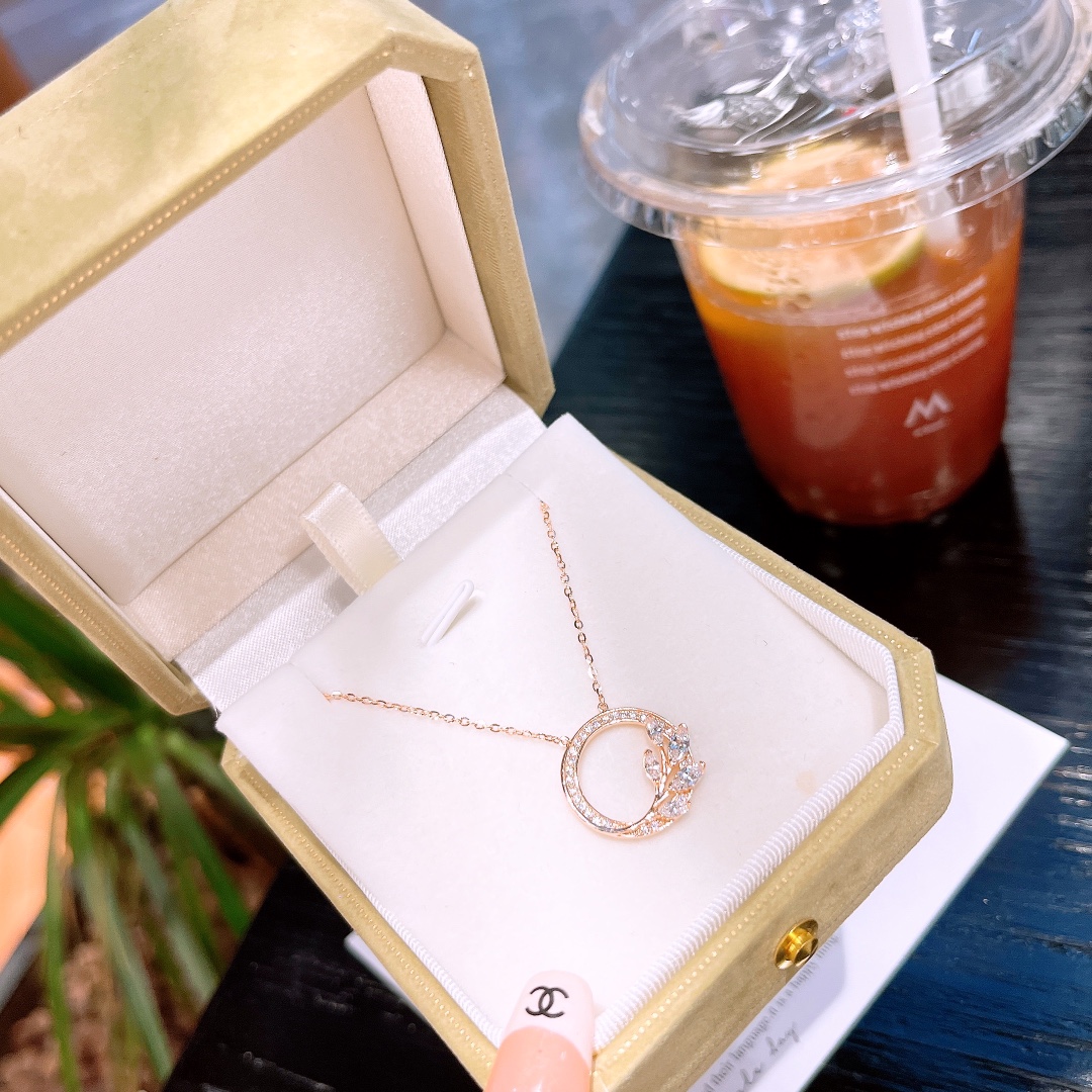 Nickel Free Silver Necklace Intellectual Wedding Favor Gold