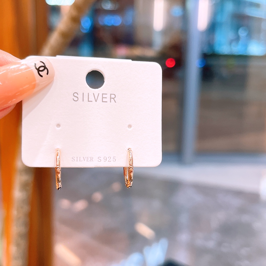 Hypoallergenic Silver Ear Cuffs Romantic Valentine's Day Gold