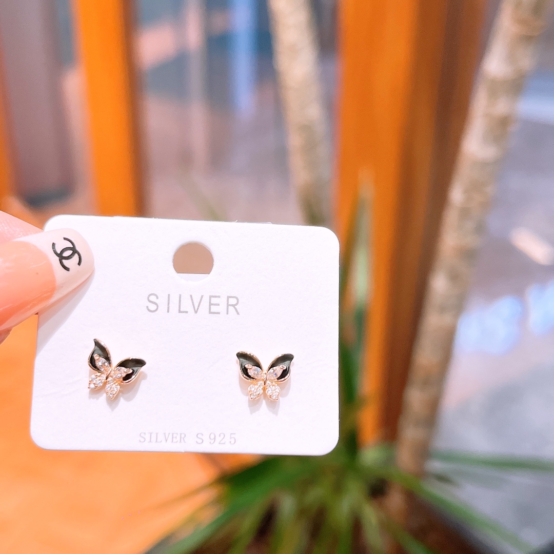 Low Allergy Silver Earrings Ultra Minimal Annual Party Silver