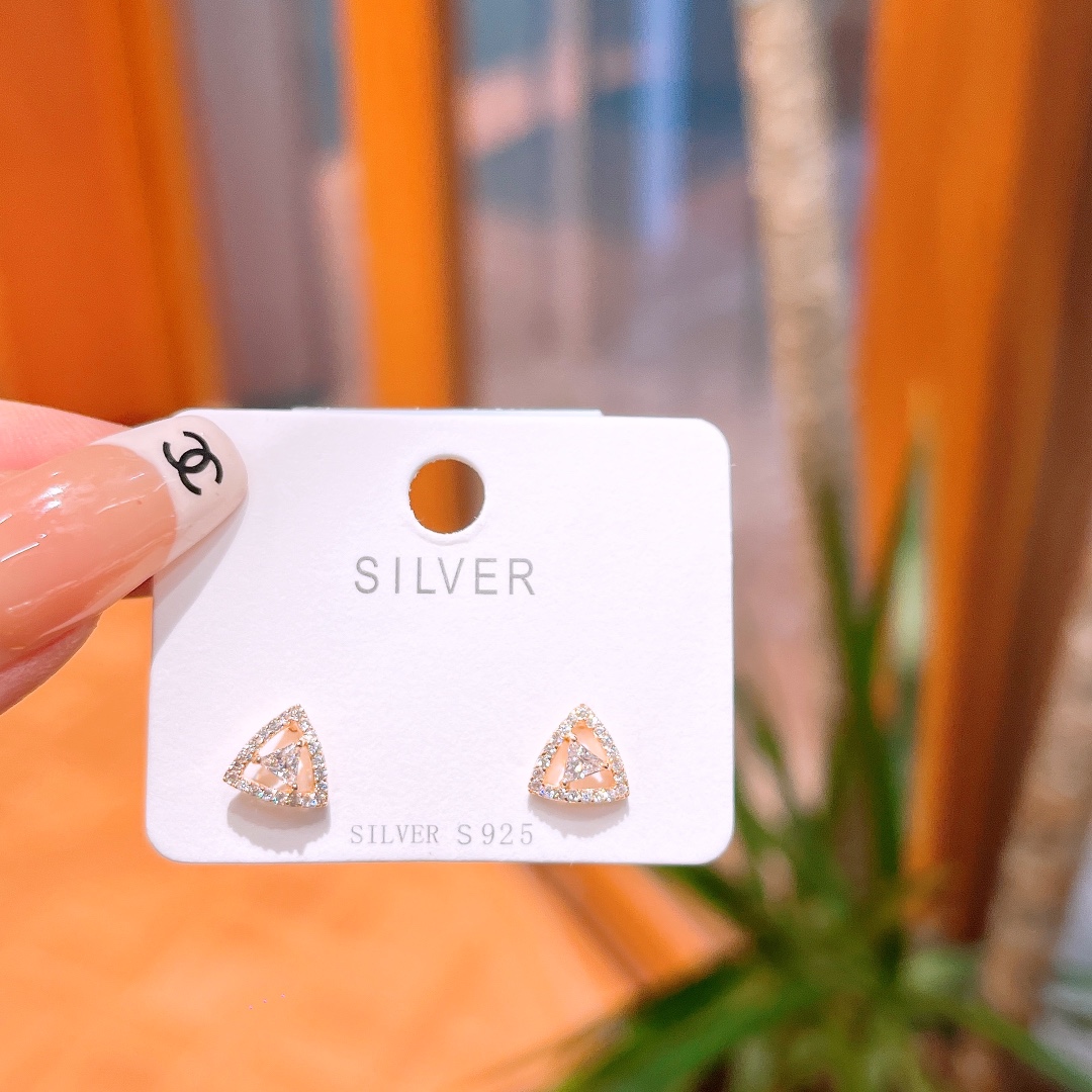 Nickel Free Silver Earrings Artistic Spring Festival Gold