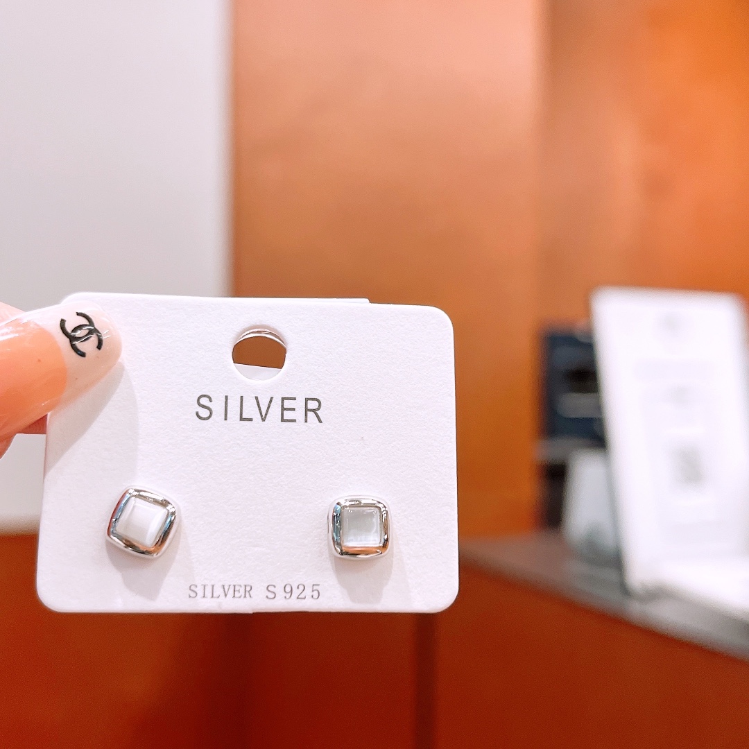 Fine Silver Earrings Soft Father's Day Gold