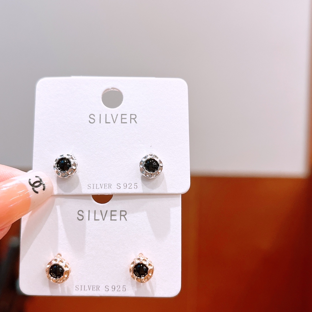 High Polish Silver Earrings Forest Wedding Registration Gold