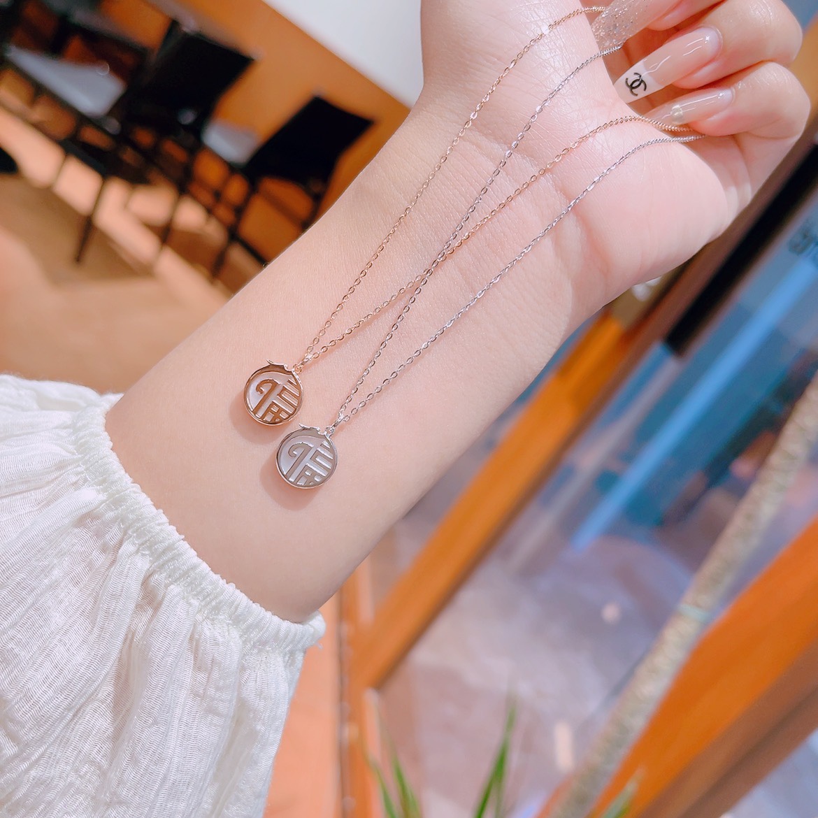 S925 Sterlingsilber Kette Minimalistisch Für mich selbst Gold