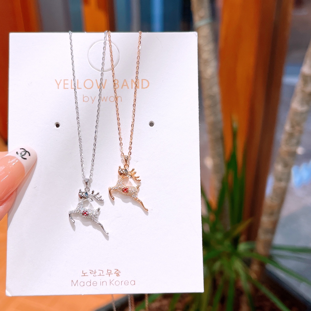 Nickelfreies Silber Kette Süß & cool Frühlingsfest Silber