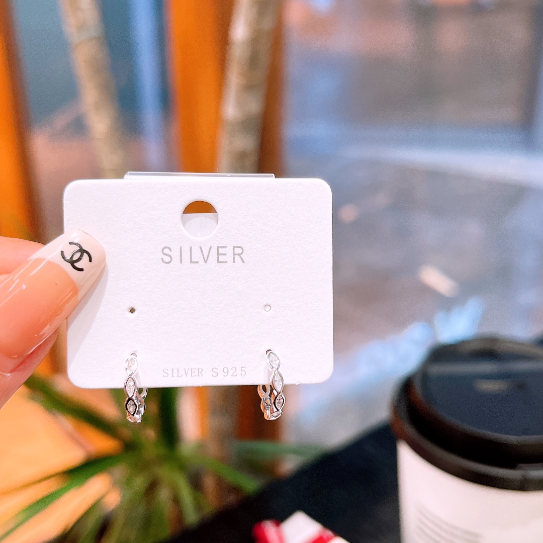 Nickel Free Silver Ear Cuffs Pure Father's Day Gold