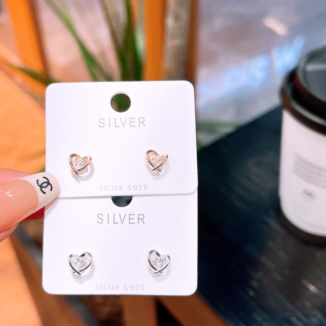 Solid Silver Earrings Intellectual Teacher's Day Gold