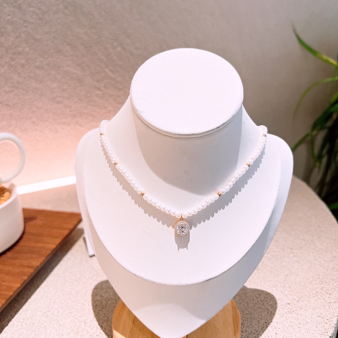 Hypoallergenic Silver Necklace Pure Office Gold