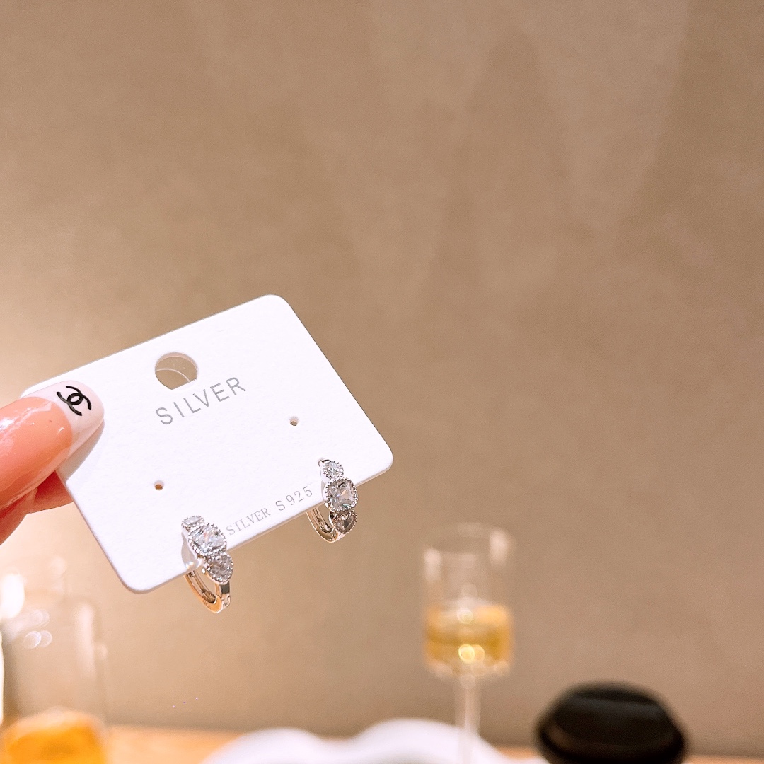 Hypoallergenic Silver Ear Cuffs Soft Wedding Registration Silver