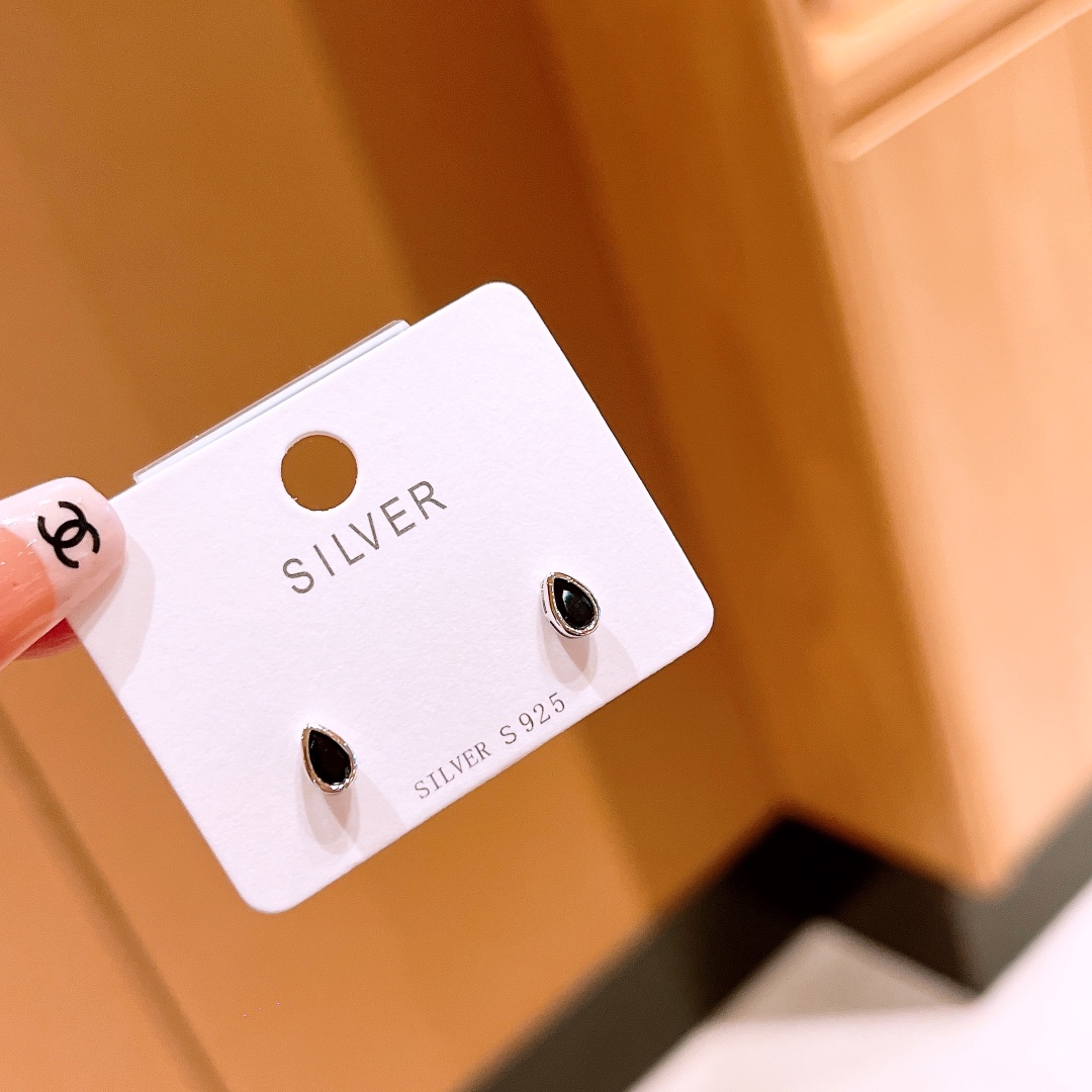 Low Allergy Silver Earrings Girly New Year Silver