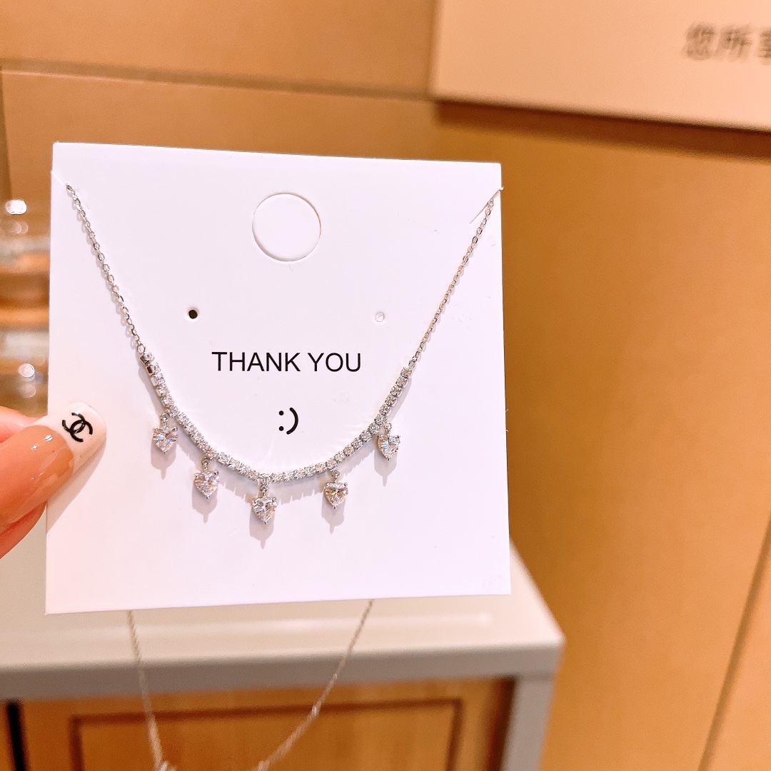 軽やかニッケル無添加銀ネックレスゴールド 新築祝い