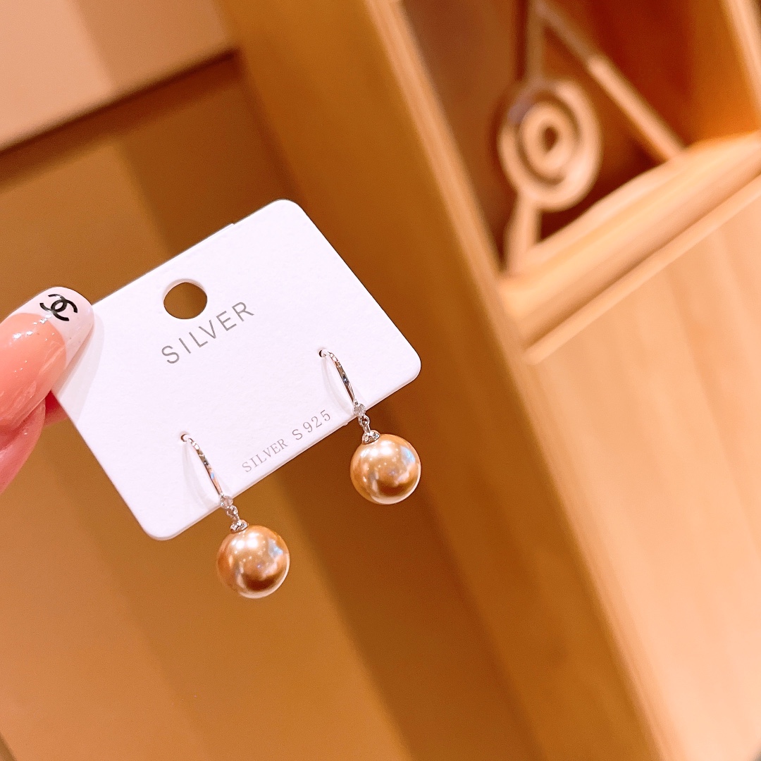 ユニーク高品質シルバードロップ＆スレッドイヤリングシルバー 自分へのご褒美