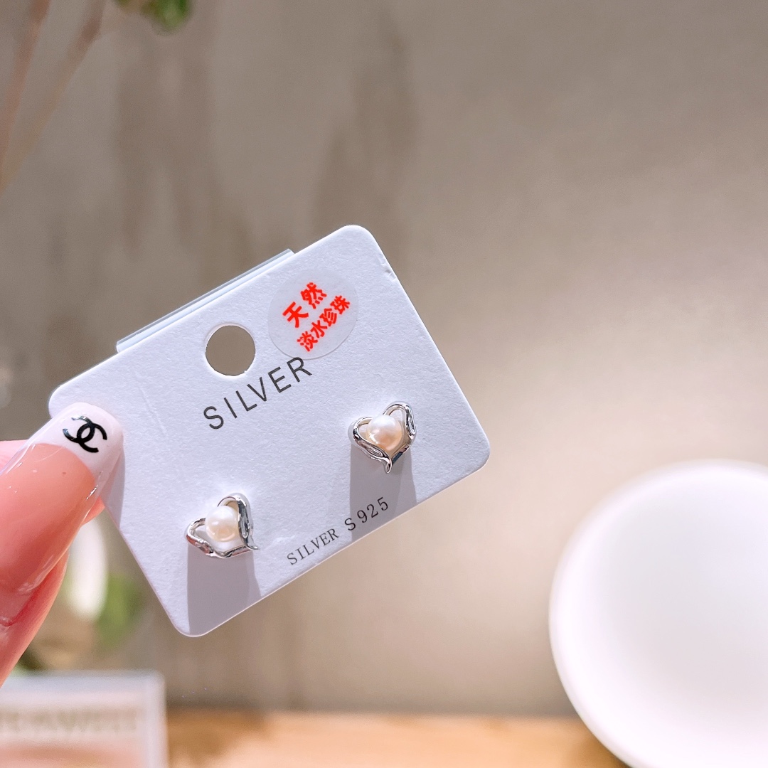 Low Allergy Silver Earrings Elegant Mother's Birthday Gold