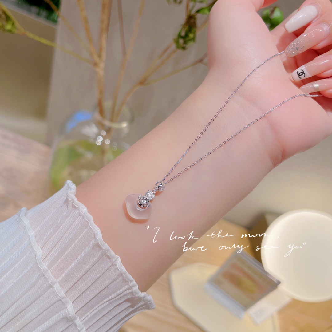 Feinsilber Kette Romantisch Muttertag Silber