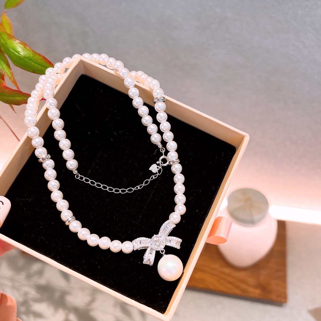 ミニマル925シルバーモアッサナイトネックレスゴールド 記念日