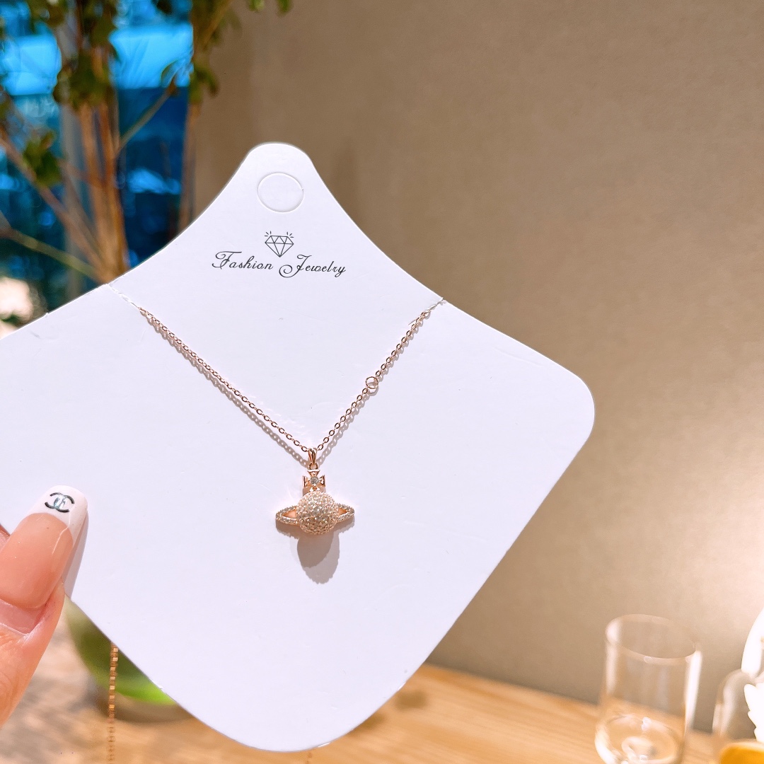 Nickelfreies Silber Kette Wald Geschenk für beste Freundin Gold