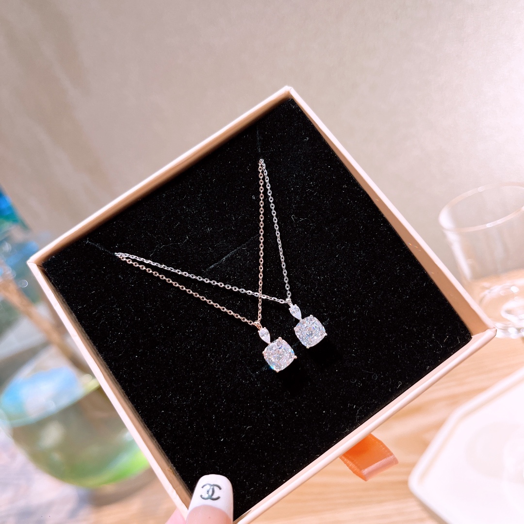 Massivsilber Kette Niedlich Geschenk für sie Gold