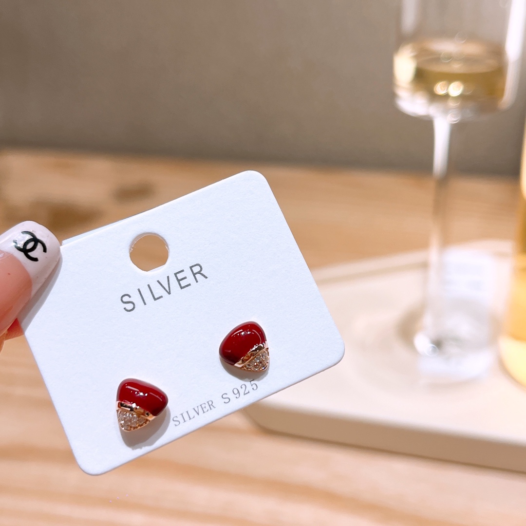 Solid Silver Earrings Minimalist Anniversary Silver