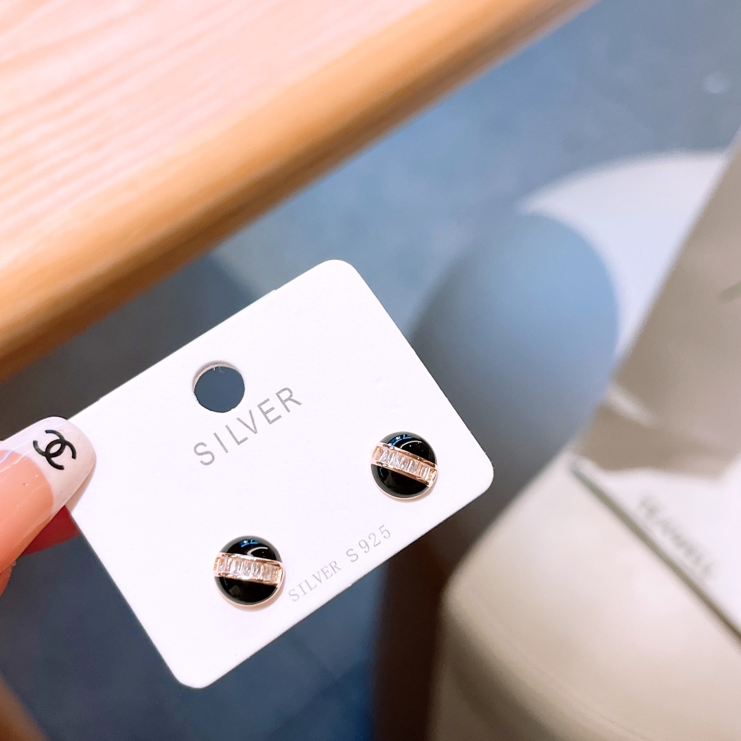 S925 Sterling Silver Earrings Minimalist Gift for Her Gold