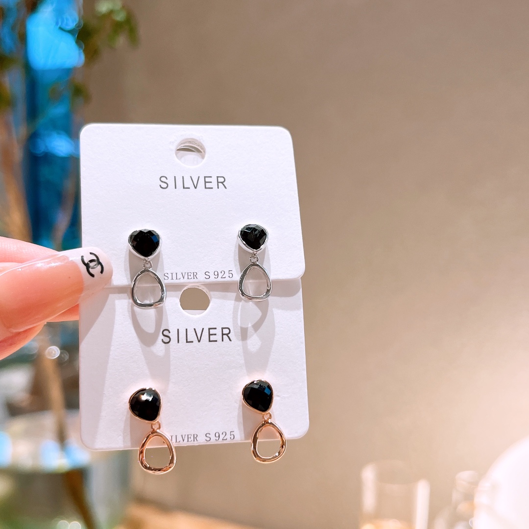 Low Allergy Silver Earrings Girly Wedding Gold