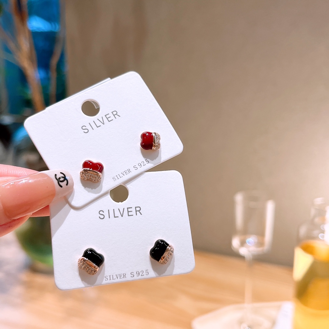 遊び心S925スターリングシルバーイヤリングシルバー 春節