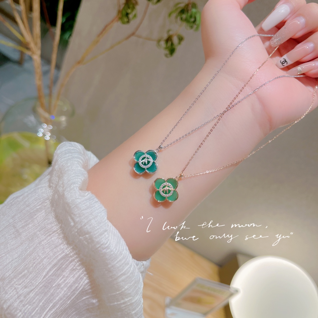 Nickel Free Silver Necklace Fresh Party Gold