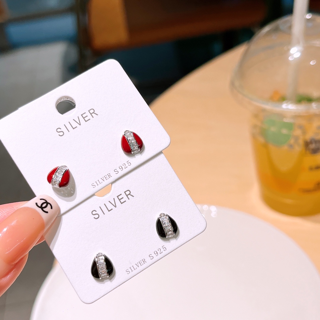 925 Silver Earrings Romantic Graduation Silver