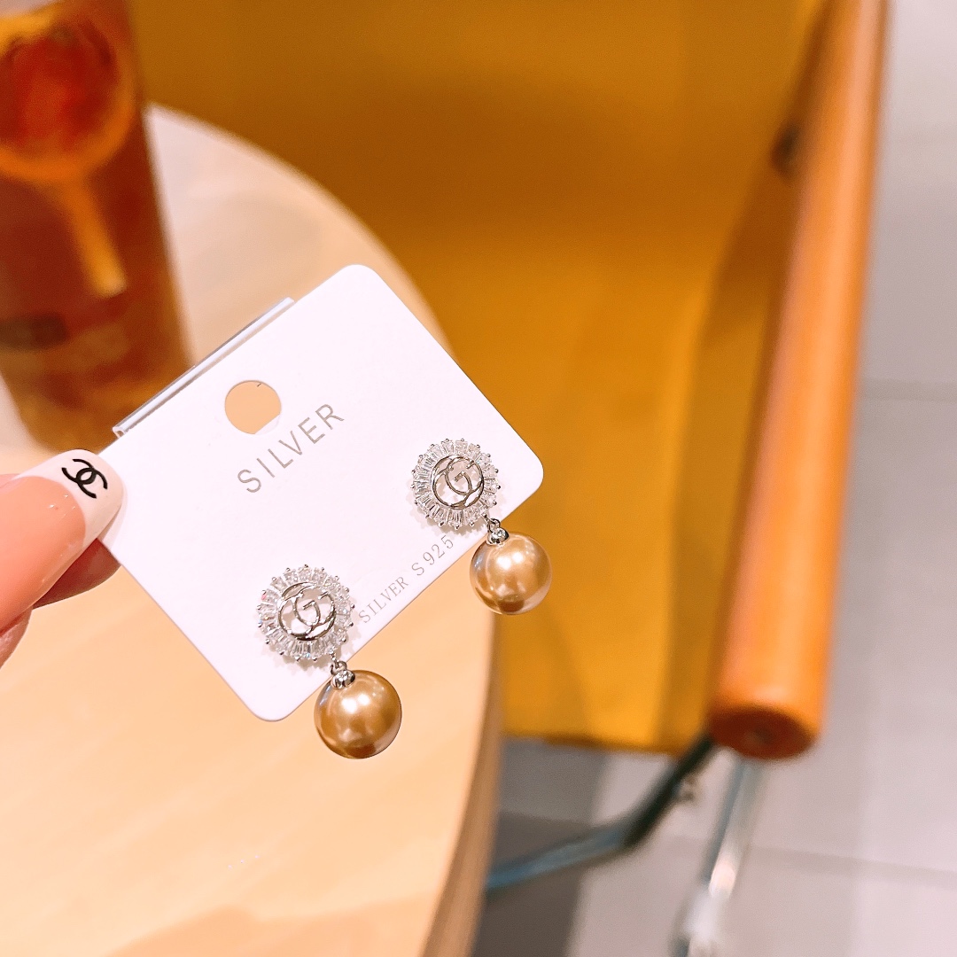 925 Silver Earrings Sweet New Year Silver