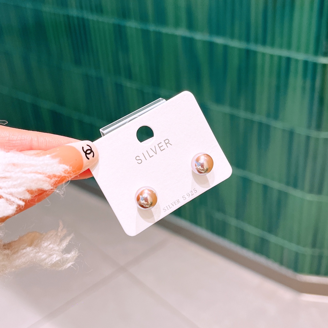 Solid Silver Earrings Elegant Bestie Gift Silver