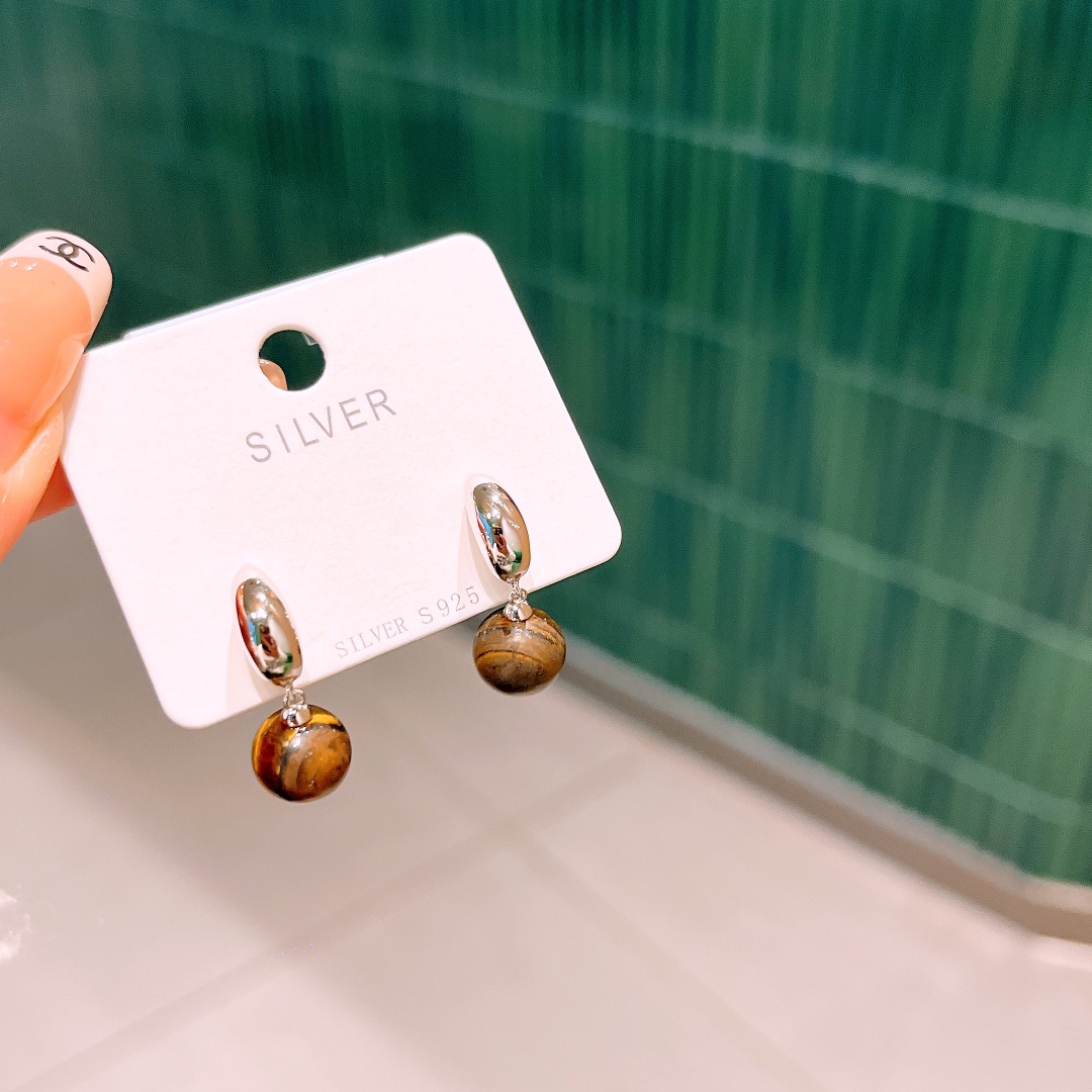 Feinsilber Ohrringe Präzision Vatertag Gold