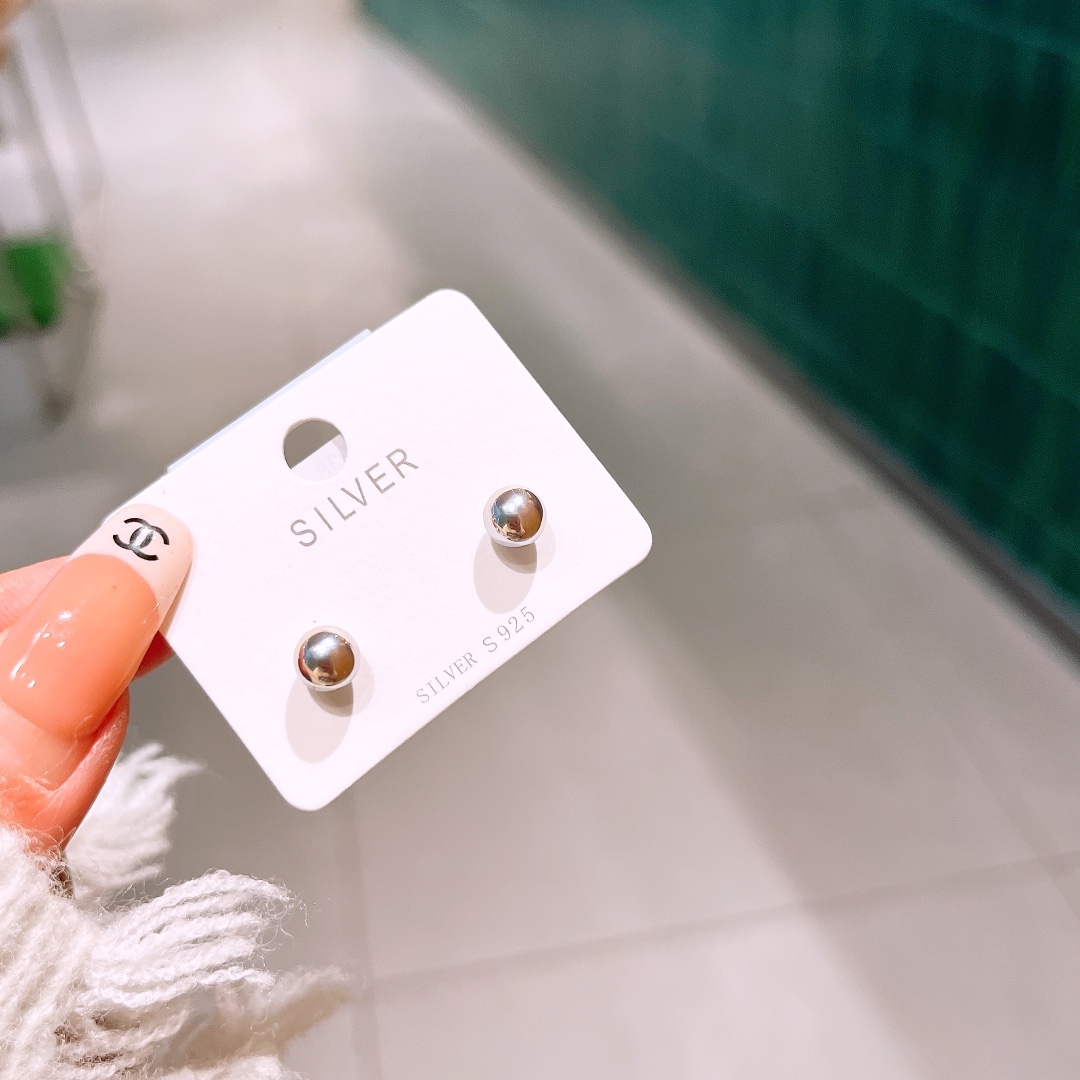 Low Allergy Silver Earrings Elegant Party Gold