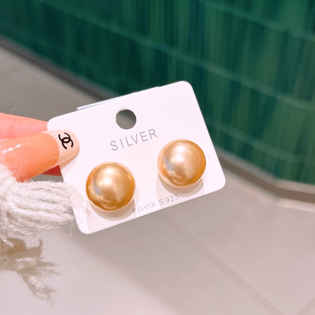 S925 Sterling Silver Earrings Dainty New Year Silver