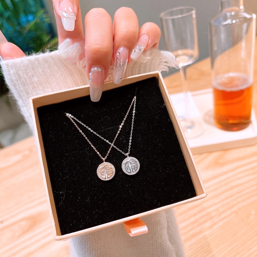 Low Allergy Silver Necklace Premium Wedding Favor Gold