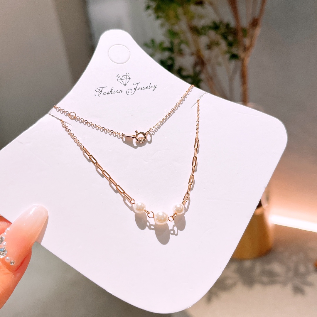 Massivsilber Kette Zart Bankett Silber