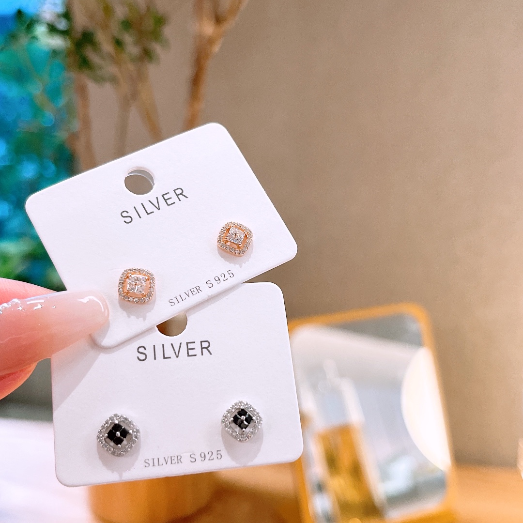 Low Allergy Silver Earrings Artistic Bestie Gift Gold